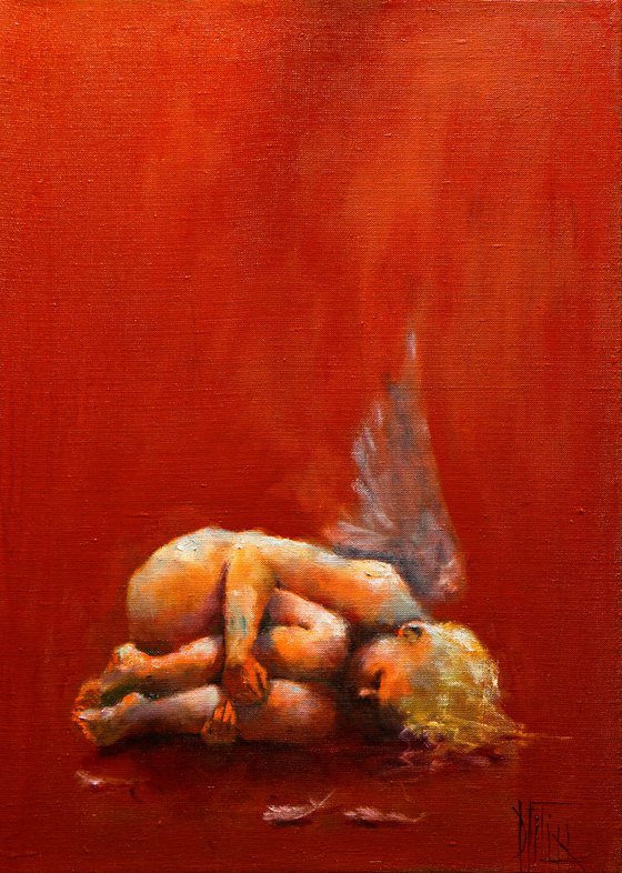 sleeping angel