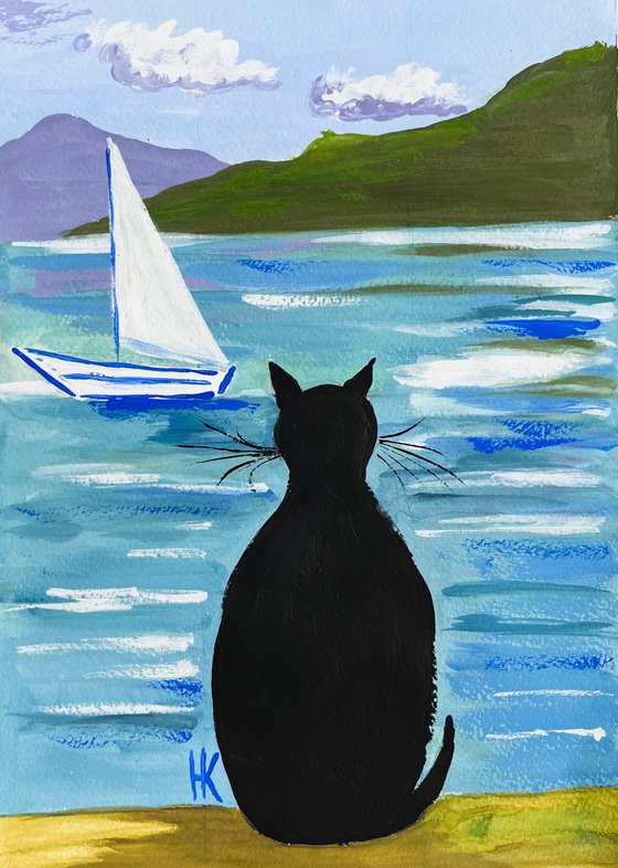 Cat Sailboat