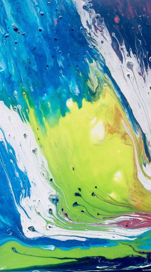 On An Ocean Wave by KM Arts