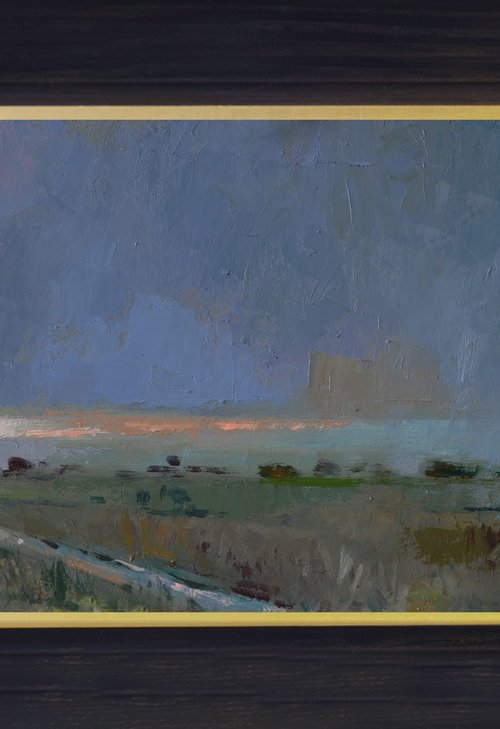 Sky with pink streak by Andre Pallat