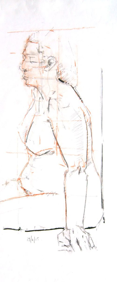 Life Drawing No  48 by Ian McKay