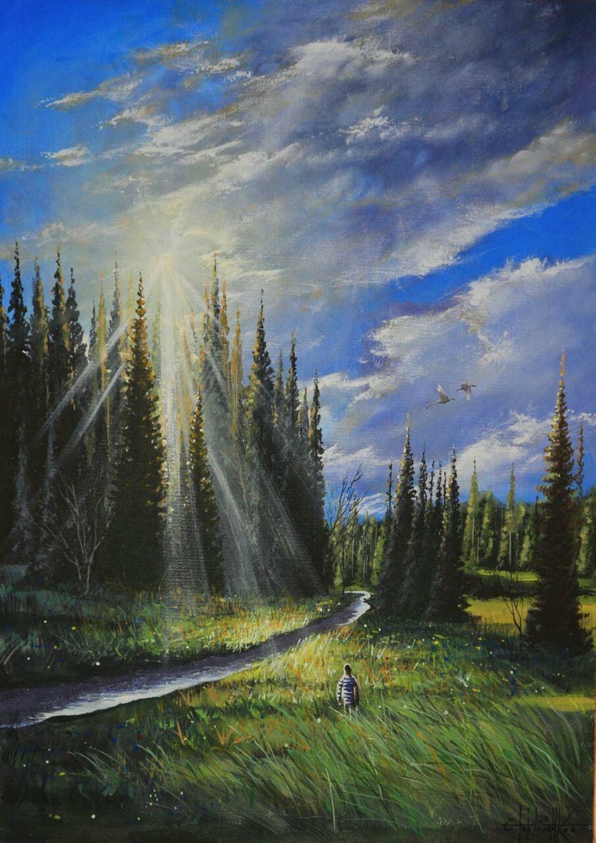 Rays of goodness by Eugene Gorbachenko