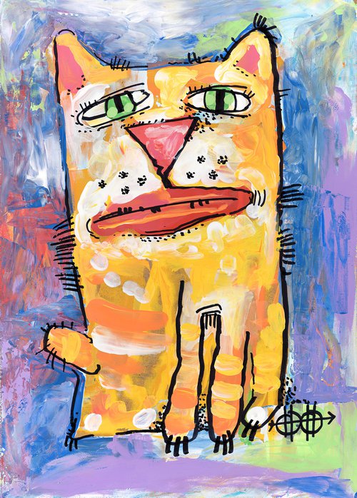 Cat stories #59 by Nikita Ostapenco