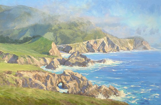 California Coast Landscape