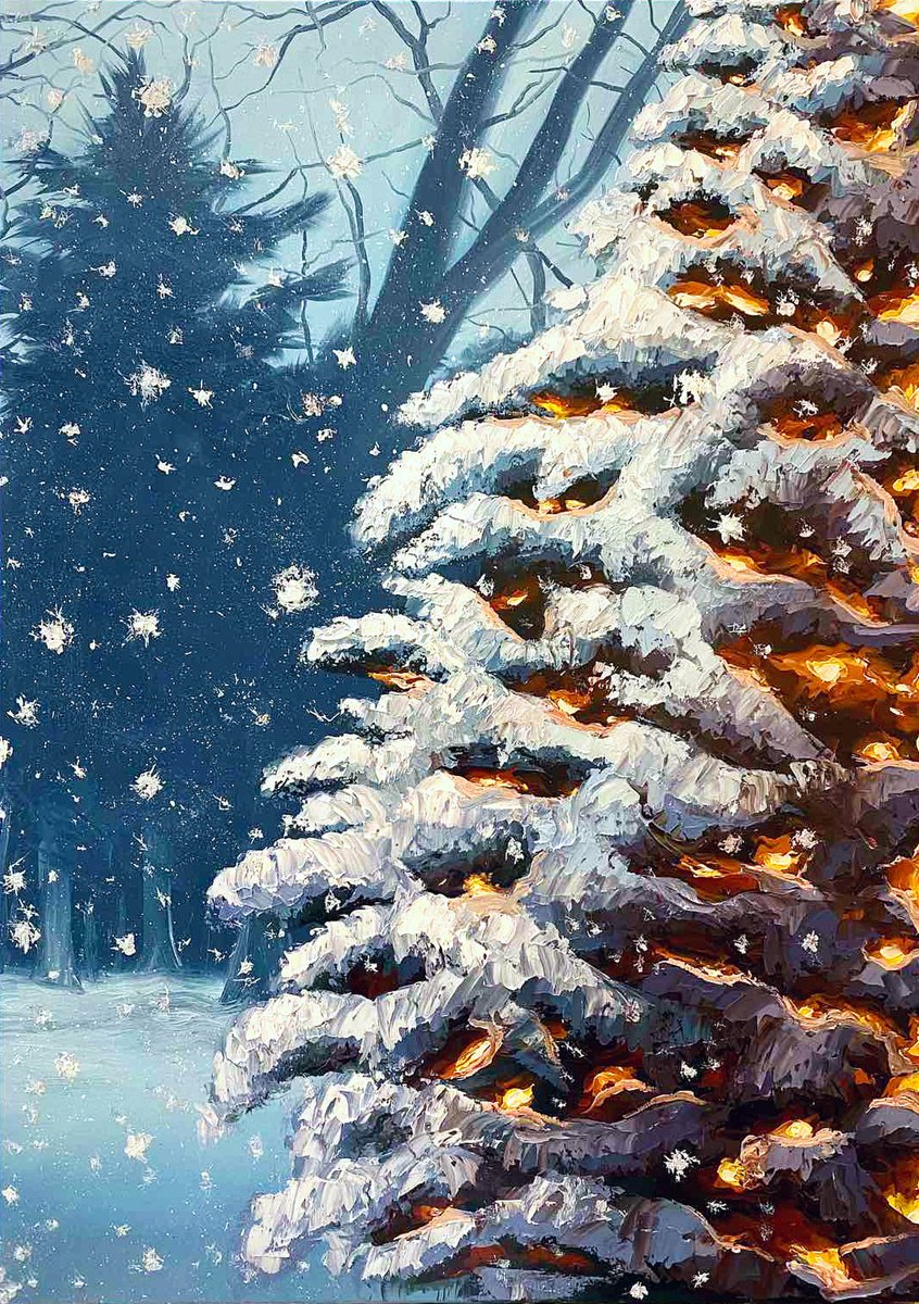 Christmas Eve by Elena Adele Dmitrenko