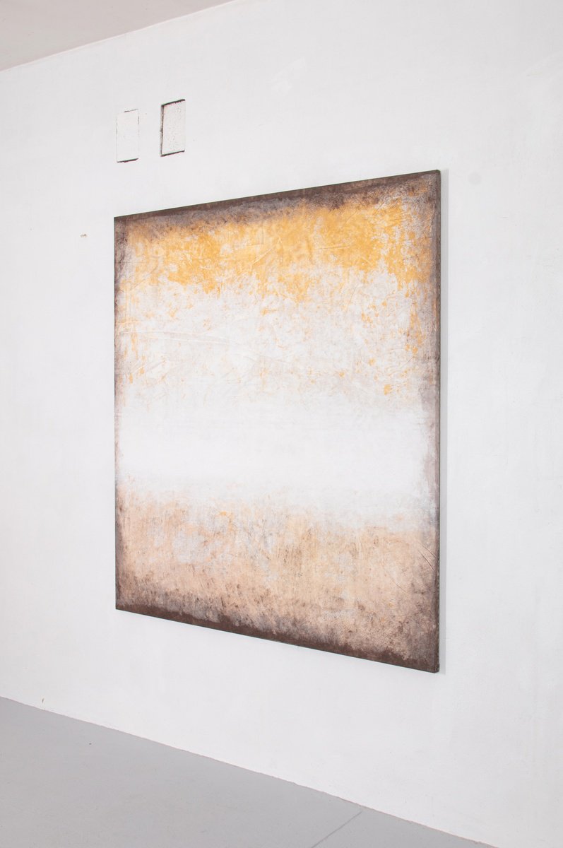 Abstract Acrylic Painting By Rokas Berziunas, 57 X 63", No. 25 - 18, Original Artwork