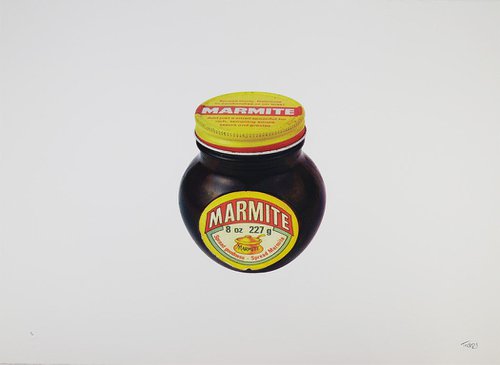 Marmite Jar by Trash Prints