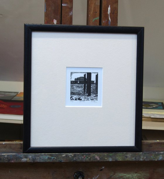 [framed] Brighton West Pier