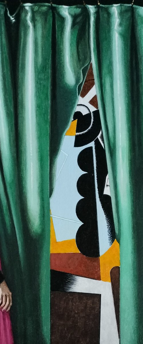 La ventana de Juan Gris. by Cristina Cañamero