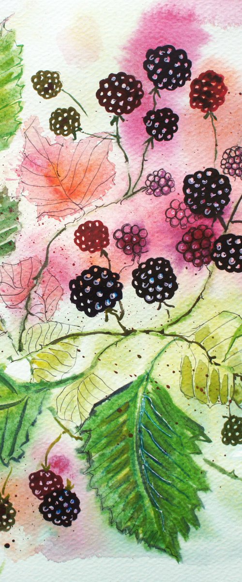 Little bunch of Brambles by Julia  Rigby