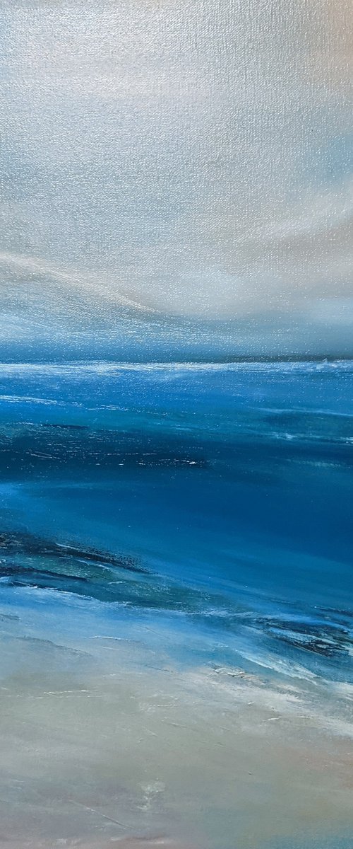 Tranquil Beachscape by Jo Earl
