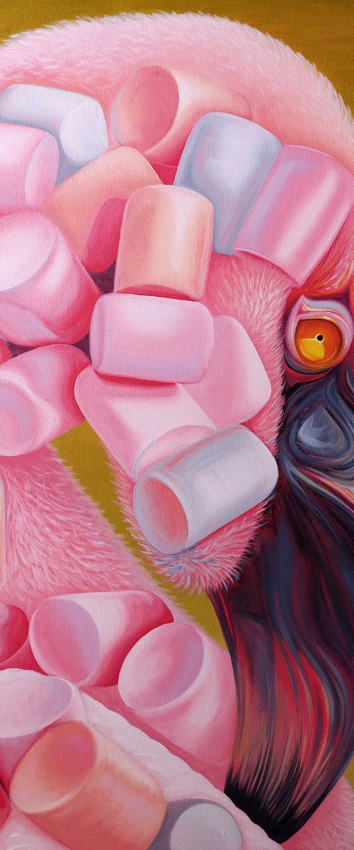 Marshmallow flame by Anna Shabalova