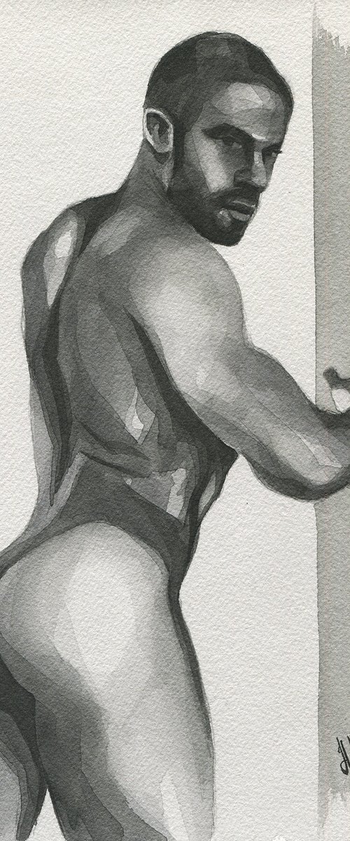 Male nude by Goodvin Nerko