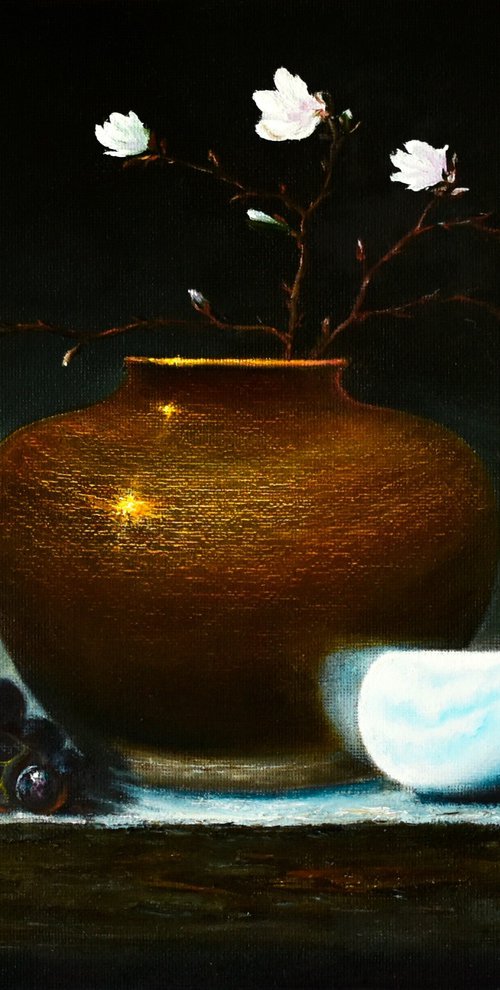 Golden Stillness by Dmytro Lysenko