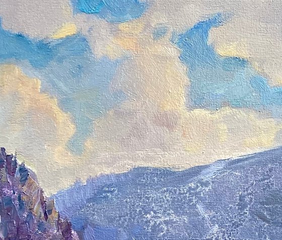 The transparency of the mountain air