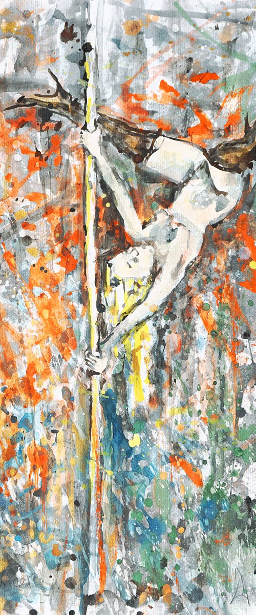 The pole dancer by Gordon T.