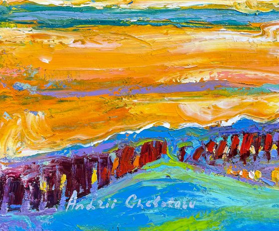 Warmth of the winter sun