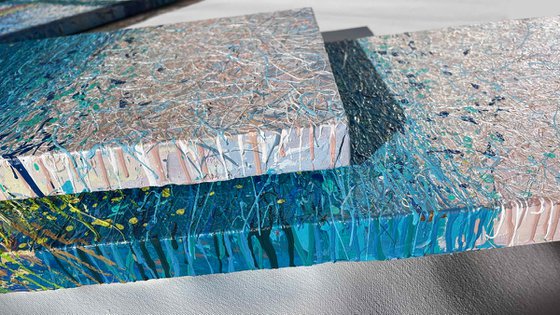 Salt & Stillness - Diptych
