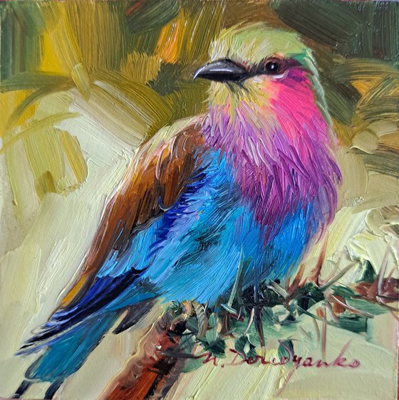 Bluebird painting