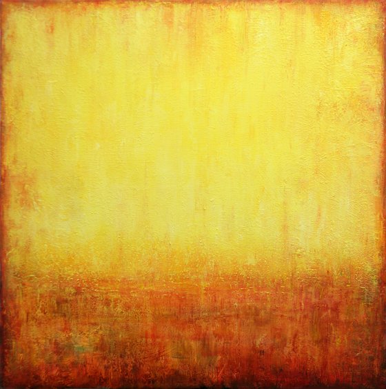 Yellow Abstract Painting IV