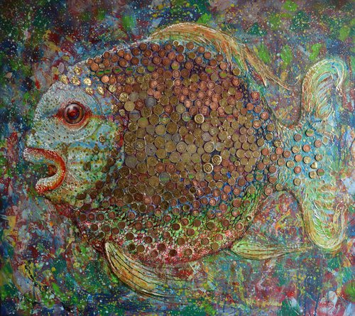 Happy Fish. by Rakhmet Redzhepov