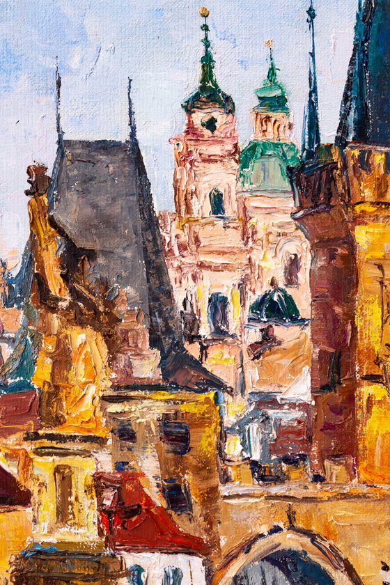 PRAGUE ,old town,  city landscape