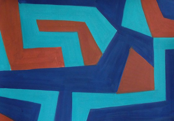 26.09.20, 3 abstract paintings