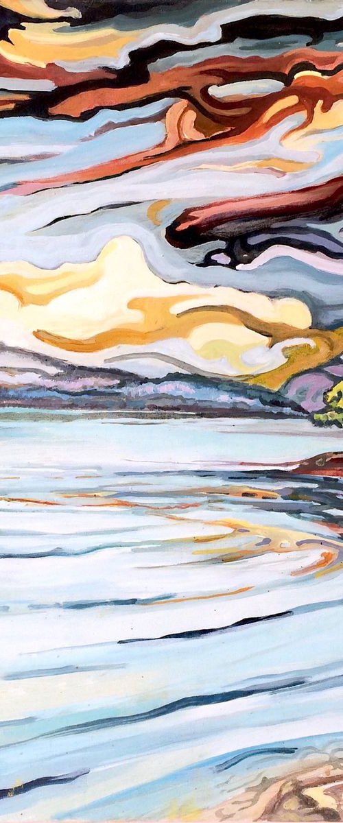 Still lake by Guy  Pickford