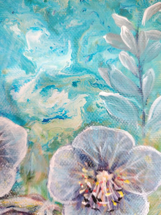 Author's artwork "Where Flowers Whisper"