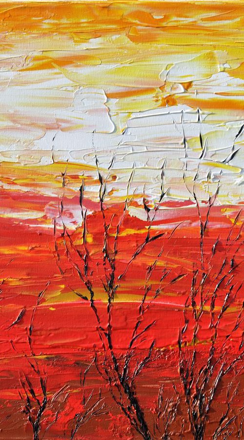 Red Landscape2 by Daniel Urbaník