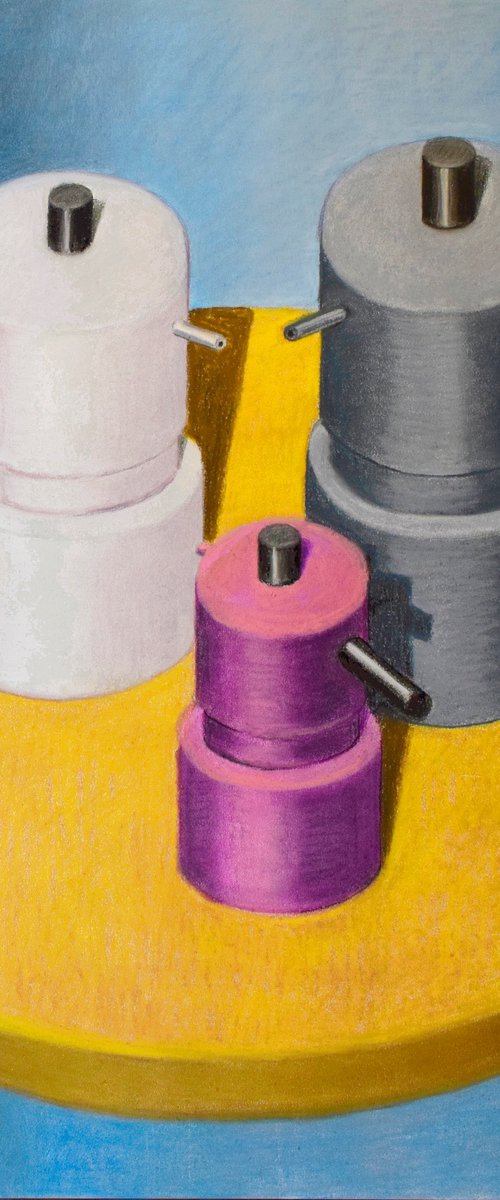 Famiglia Cilindrista by Andrea Vandoni