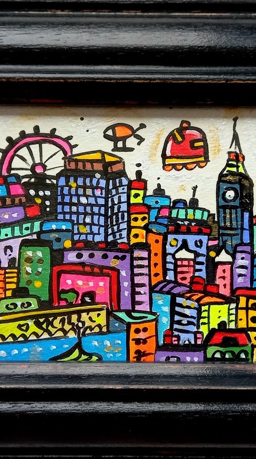 Enchanted Sky  London by Maria Luisa  Azzini