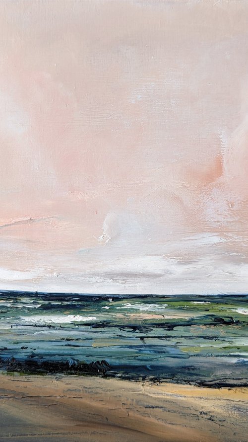 Abstract Cotswolds View by Jo Earl