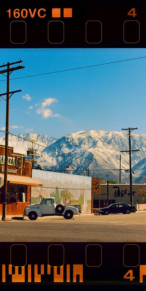 On the Road ~ Lone Pine, California, 2000 by Richard Heeps