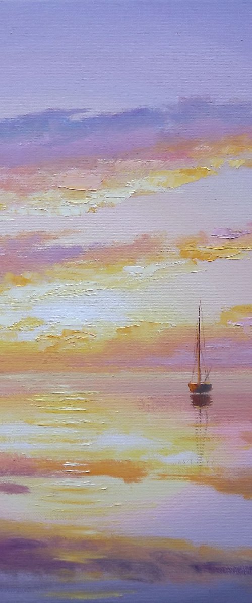 Evening at Sea 2 by Evald