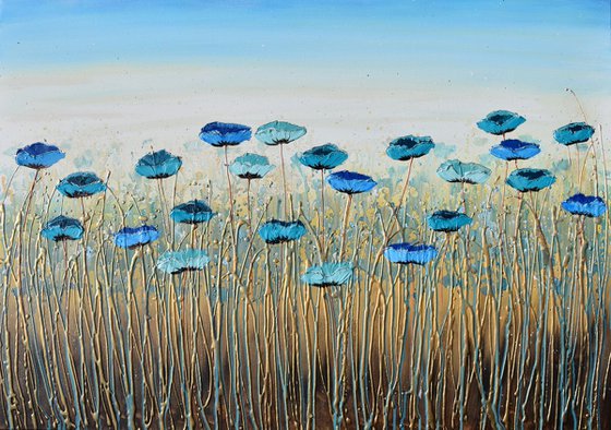 Blue Poppy Paradise