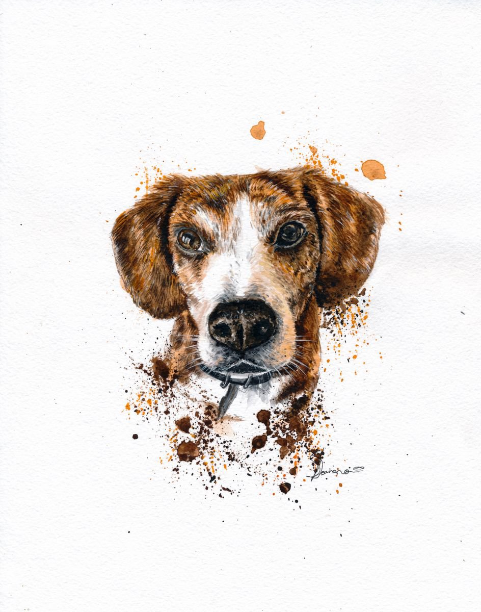 Dog II by Doriana Popa