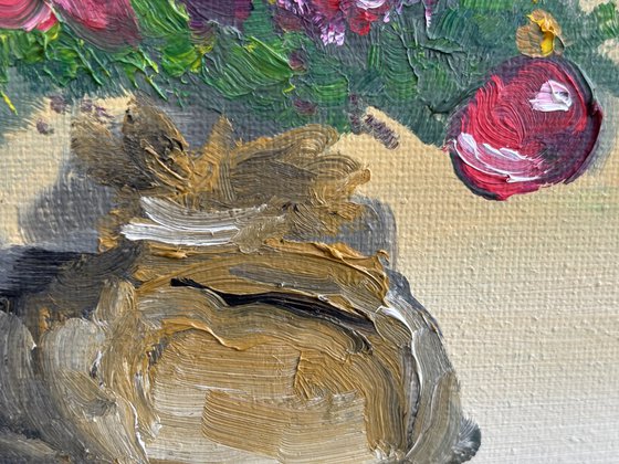 Still life with Christmas tree