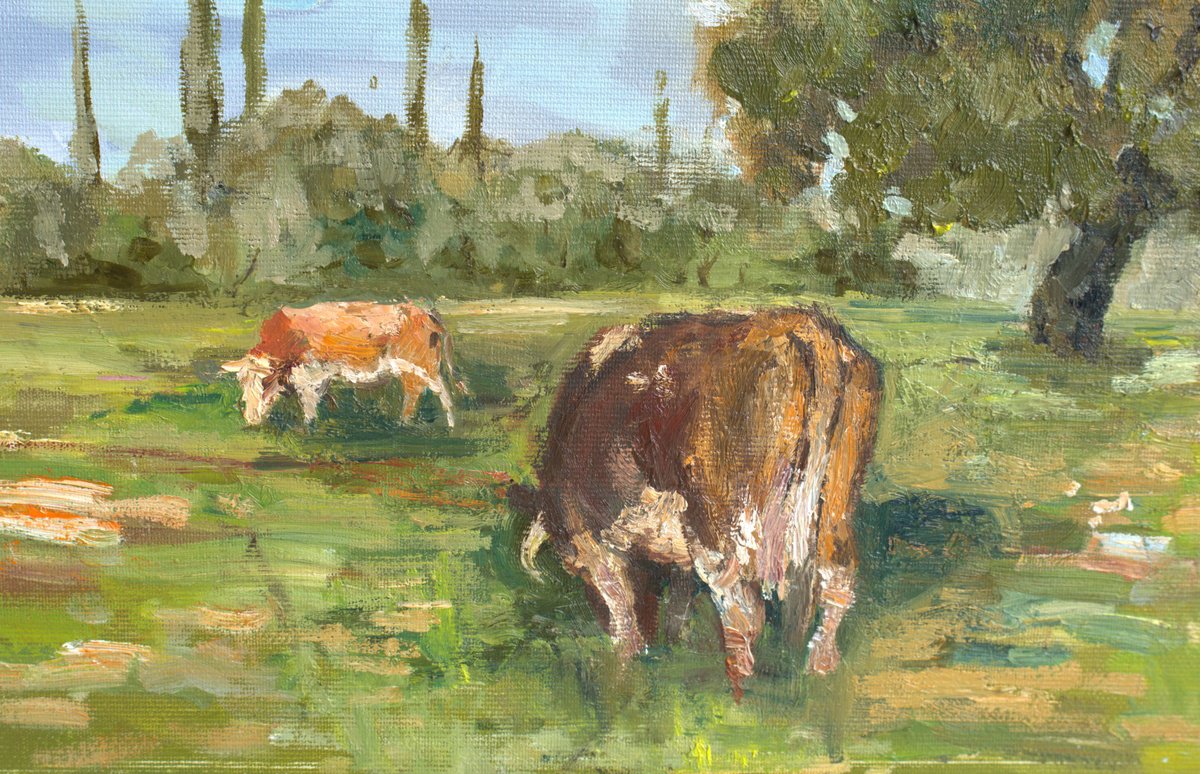 Oaks By Oleg Kamaev, 18 X 14, Artwork For Sale On Artfinder