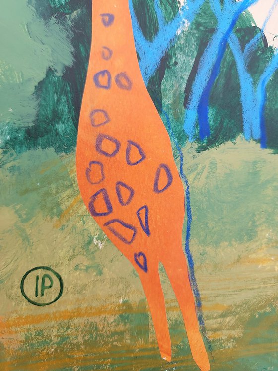 Giraffes dance