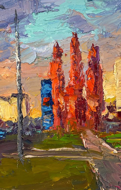 October in the City by Boris Serdyuk