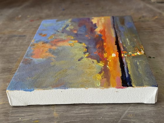 The Day Let Go Painting