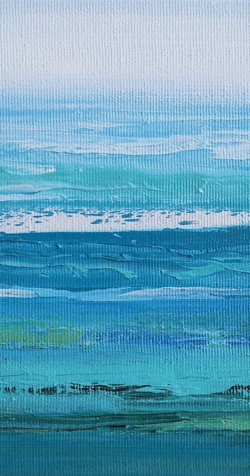 Turquoise dreamscape by Elena Mosurak