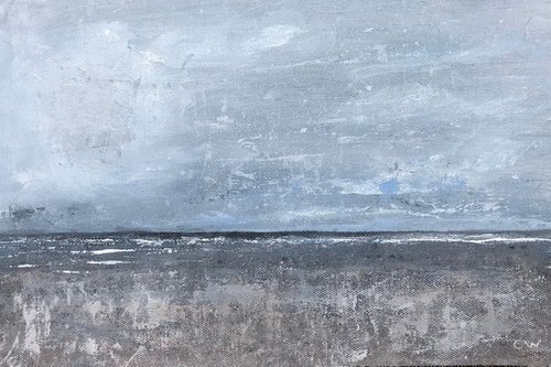 Coastal Blue - North Norfolk Coast - Seascape 3 by Catherine Winget