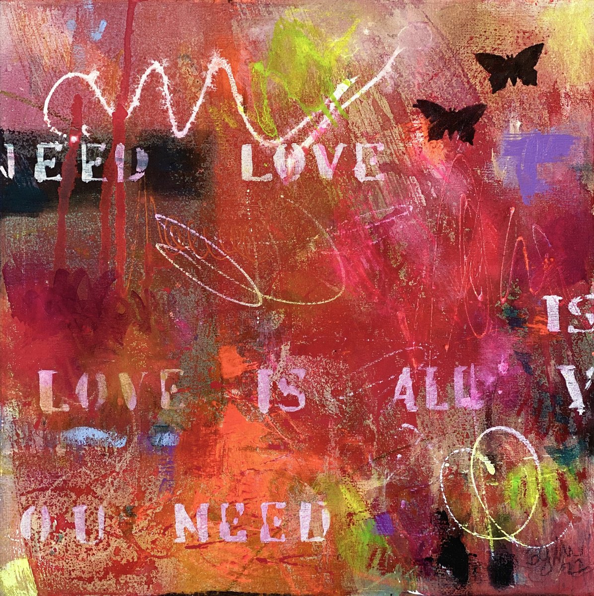All You Need Is Love No.13 by Bea Garding Schubert
