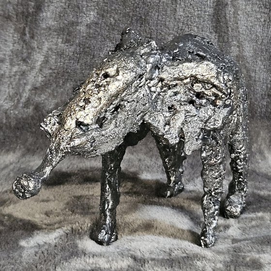 Steel Lace Sculpture – Elephant 50-19