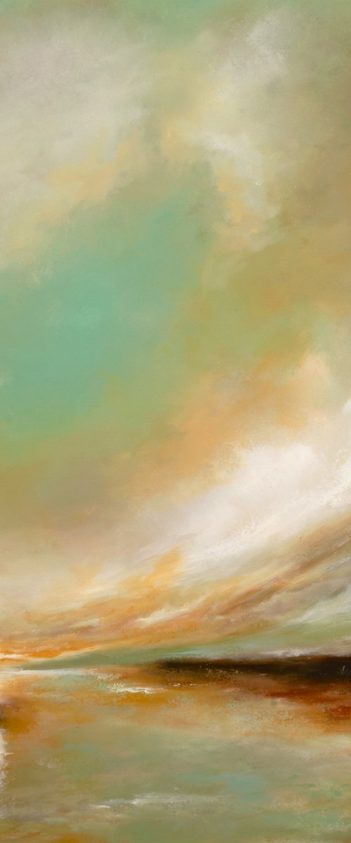 The Calming Sunset, South Of France by Rolf Marriott