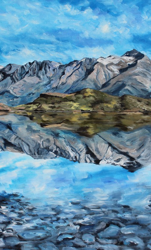 Landscape - Mountains - "Reflections" by Katrina Case