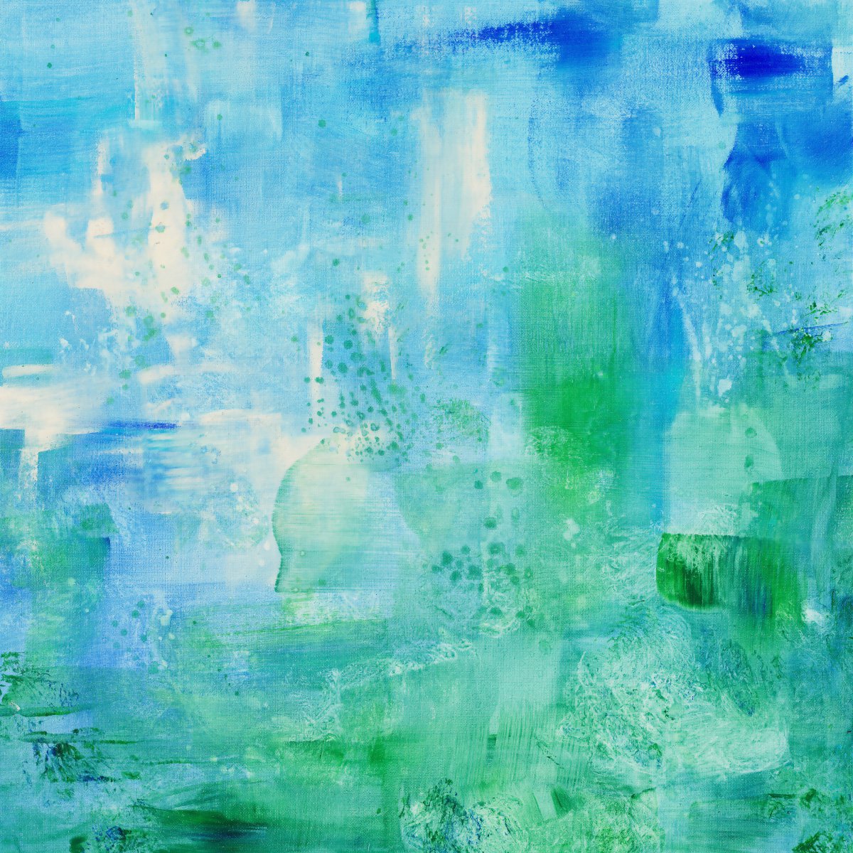 Texture #7802 | blue sky textured abstract painting by Marco Paludet