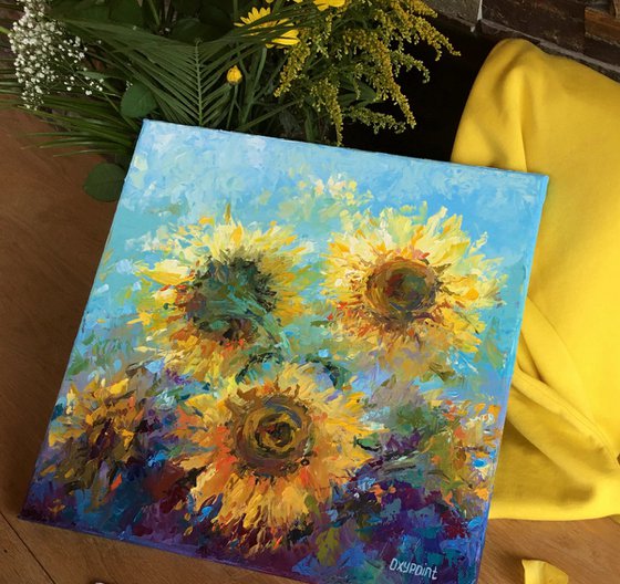 "The flower suns" sunflowers